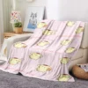 32 styles Sanrios Pompom Purin kawaii Cartoon Throw Blanket Anime Plush Sofa Cover Bedspread Travel Picnic 12 - Pompom Purin Shop