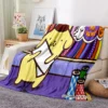 32 styles Sanrios Pompom Purin kawaii Cartoon Throw Blanket Anime Plush Sofa Cover Bedspread Travel Picnic 14 - Pompom Purin Shop