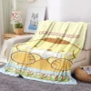 32 styles Sanrios Pompom Purin kawaii Cartoon Throw Blanket Anime Plush Sofa Cover Bedspread Travel Picnic 18 - Pompom Purin Shop