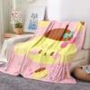 32 styles Sanrios Pompom Purin kawaii Cartoon Throw Blanket Anime Plush Sofa Cover Bedspread Travel Picnic 19 - Pompom Purin Shop