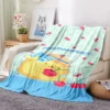 32 styles Sanrios Pompom Purin kawaii Cartoon Throw Blanket Anime Plush Sofa Cover Bedspread Travel Picnic 2 - Pompom Purin Shop