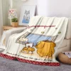 32 styles Sanrios Pompom Purin kawaii Cartoon Throw Blanket Anime Plush Sofa Cover Bedspread Travel Picnic 22 - Pompom Purin Shop