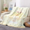 32 styles Sanrios Pompom Purin kawaii Cartoon Throw Blanket Anime Plush Sofa Cover Bedspread Travel Picnic 24 - Pompom Purin Shop