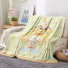 32 styles Sanrios Pompom Purin kawaii Cartoon Throw Blanket Anime Plush Sofa Cover Bedspread Travel Picnic 25 - Pompom Purin Shop