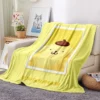 32 styles Sanrios Pompom Purin kawaii Cartoon Throw Blanket Anime Plush Sofa Cover Bedspread Travel Picnic 3 - Pompom Purin Shop