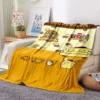 32 styles Sanrios Pompom Purin kawaii Cartoon Throw Blanket Anime Plush Sofa Cover Bedspread Travel Picnic 5 - Pompom Purin Shop