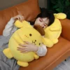 40 50cm Sanrio Pompompurin Stuffed Plush Toys Big Size Lovely Pillow Gift Kids Super Soft Pom 3 - Pompom Purin Shop