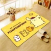 Cute Anime Dog PomPomPurin Carpet Non slip Bathroom Rug Rectangle Flannel Bath Mat Japanese Anime Living 13 - Pompom Purin Shop