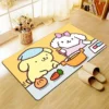 Cute Anime Dog PomPomPurin Carpet Non slip Bathroom Rug Rectangle Flannel Bath Mat Japanese Anime Living 3 - Pompom Purin Shop