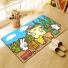 Cute Anime Dog PomPomPurin Carpet Non slip Bathroom Rug Rectangle Flannel Bath Mat Japanese Anime Living 6 - Pompom Purin Shop