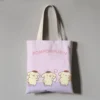 Kawaii Sanrio Anime Canvas Tote Bag Cute Pompompurin Cartoon Summer Portable Shopping Bag Originality Children Gifts 17 - Pompom Purin Shop