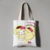 Kawaii Sanrio Anime Canvas Tote Bag Cute Pompompurin Cartoon Summer Portable Shopping Bag Originality Children Gifts 20 - Pompom Purin Shop