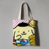 Kawaii Sanrio Anime Canvas Tote Bag Cute Pompompurin Cartoon Summer Portable Shopping Bag Originality Children Gifts 4 - Pompom Purin Shop