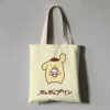 Kawaii Sanrio Anime Canvas Tote Bag Cute Pompompurin Cartoon Summer Portable Shopping Bag Originality Children Gifts 7 - Pompom Purin Shop