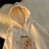 New Cute Kawaii Pompompurin Hoodies Cartoon Lovable Winter Printed Thickened Coat Birthday Gifts Girlfriend Gifts Toys 4 - Pompom Purin Shop