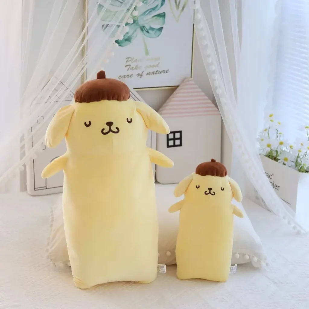 Sanrio Kawaii Pom Pom Purin Plush Toy Stuffed Animals Dog Doll Cartoon Cute Pompompurin Room Decor - Pompom Purin Shop