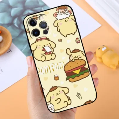 Sanrio Pompompurin Cute Art For Apple iPhone 14 13 12 11 X XS XR 8 7 8 - Pompom Purin Shop