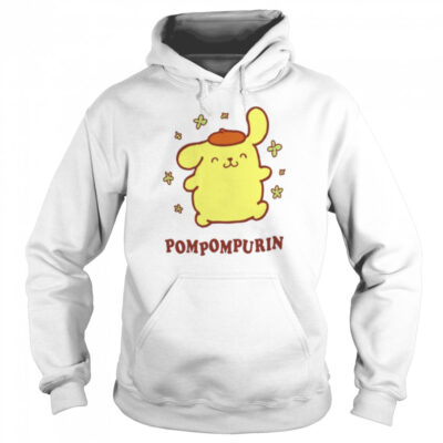 box lunch sanrio pompompurin floral unisex hoodie - Pompom Purin Shop