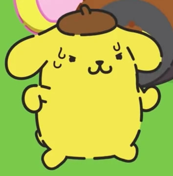 Pompompurin has a special talent for making people smile